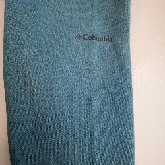 Columbia Ladies Size Large Teal Straight Fit Fleece Lined Hoodie - Picture 5 of 13